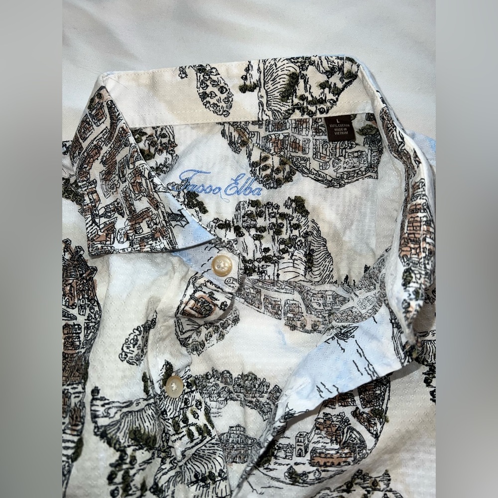 Tasso Elba men’s dress shirt